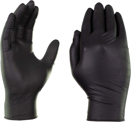 Black Nitrile Gloves